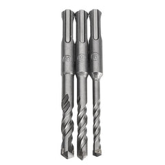 3Pcs 6mm 8mm 10mm Electric Hammer Drill Bit Set 110mm Carbide Tip SDS Plus Shank Concrete Bits