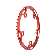 Single Speed 130BCD 45 47 53T 56T 58T Folding Bike Chain-wheel Ultralight Crank Tooth Round Chain Flywheel