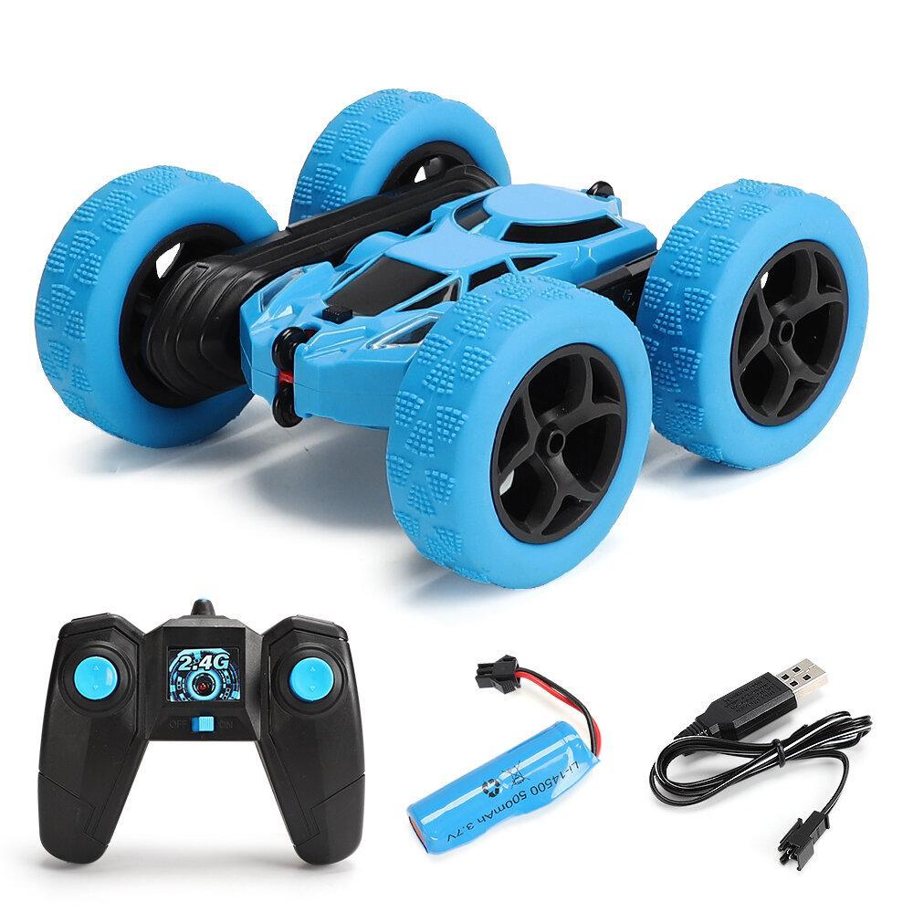 RC Stunt Car 2.4G 4CH Deformation Tracked Rock Crawler 360 Degree Flip RC Vehicle Indoor Toys