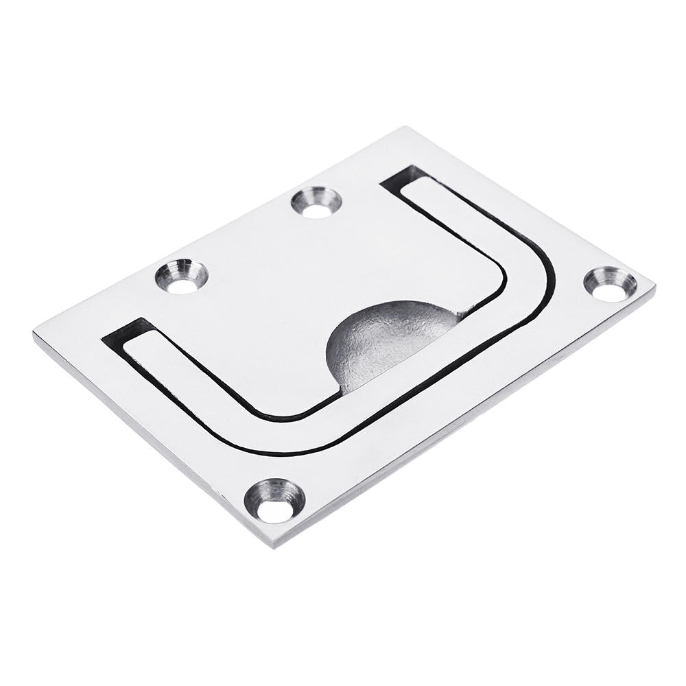 Stainless Steel 316 Flush Hatch Lift Ring Hatch Pull Handle Locker Cabinet Hardware
