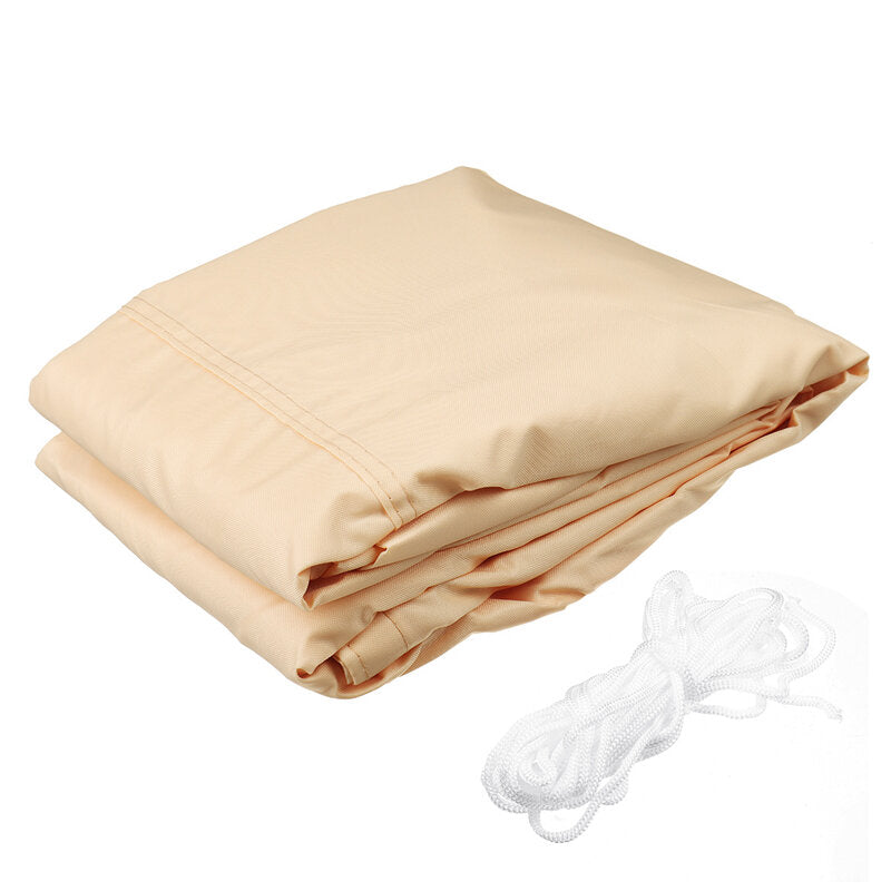 95% UV Block Sun Shade Sail Canopy Rectangle Sand-proof Sunshade For Outdoor Backyard Deck