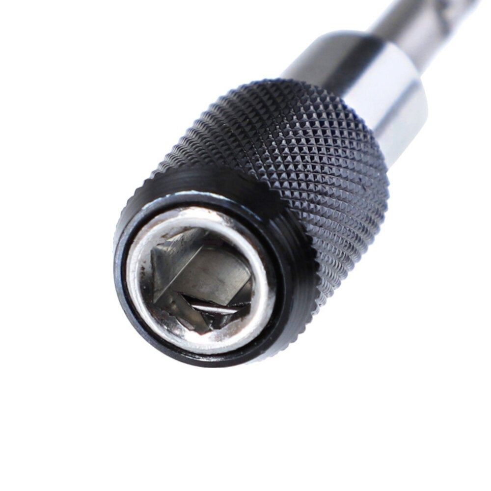 Electric Screw Rod 801/802 Batch Head Socket Rod Electric Screwdriver Netic Self-Locking Adapter Rod Electric Bit Change Wind Bit Socket Extension