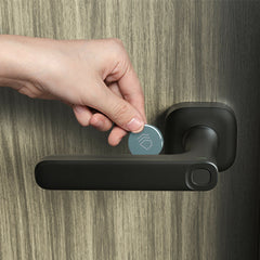Single Tongue Simple Smart Door Lock Support Smart Life/Tuya App Electronic Split Handle Fingerprint Lock Bluetooth App