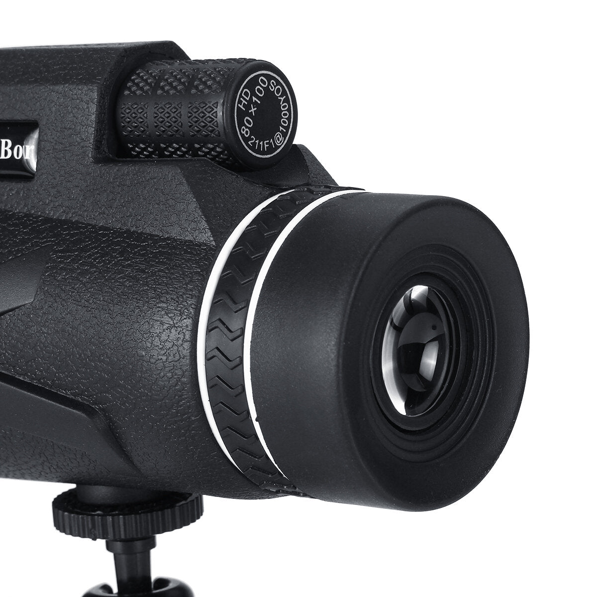 80x100 Magnification Portable Monocular Telescope Powerful Binoculars Zoom Great Handheld Telescope Military HD Professional Hunting