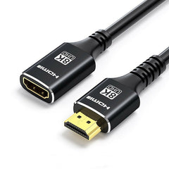 HD Male to Female 8K 60HZ 4K 120HZ HD2.1 Version Extension Cable for TV Monitor Projector