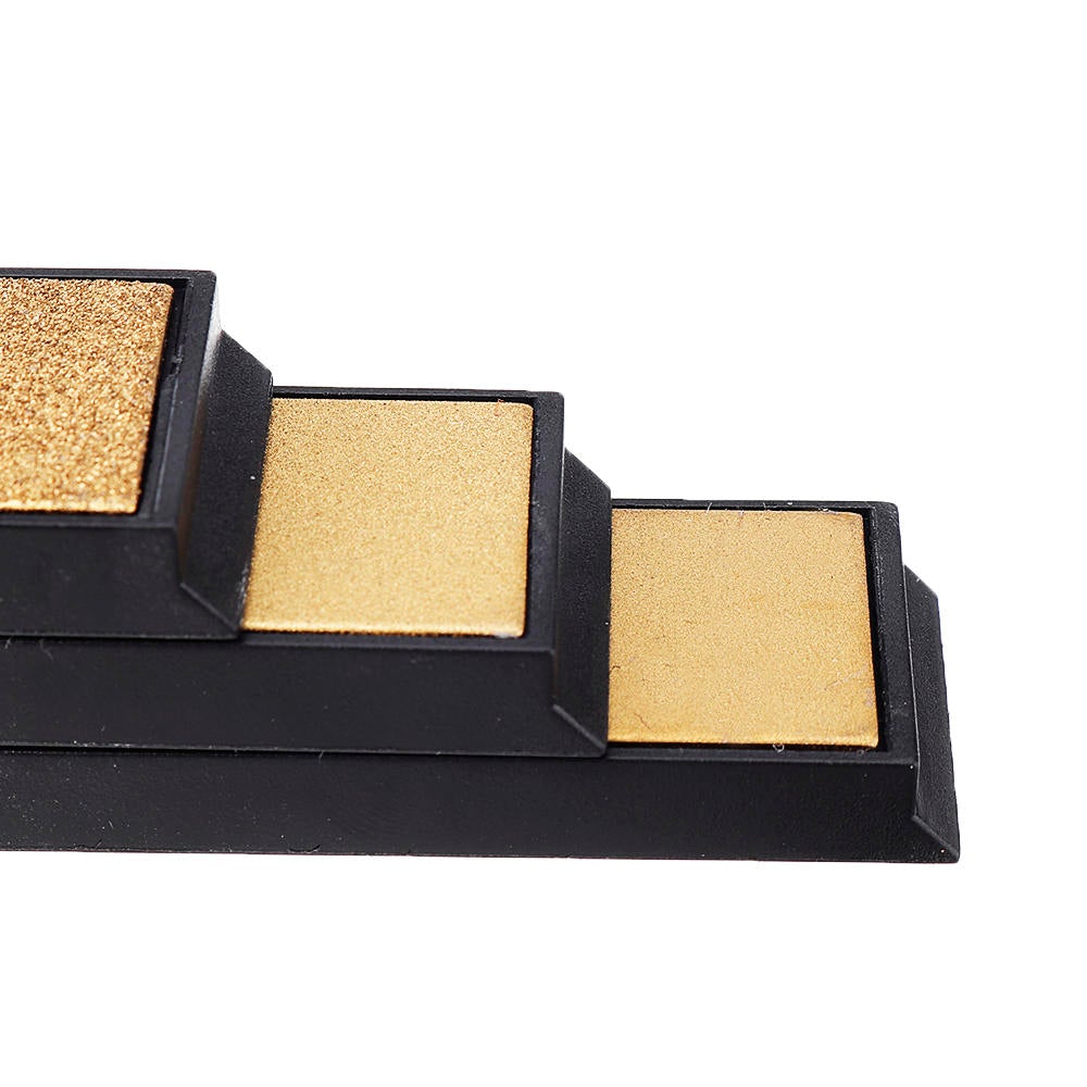 3Pcs Titanium Coated Diamond Knife Sharpener 80 600 1000 Grit Angle Sharpening Stone Whetstone Bar with Base