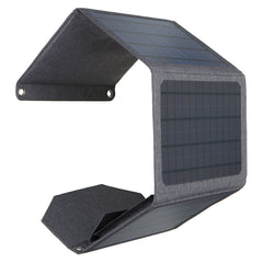 18V 40W Foldable Solar Charger Dual USB Solar 4 Fold Folding Bag DC Port Portable 12v Battery Solar Panel For Outdoor