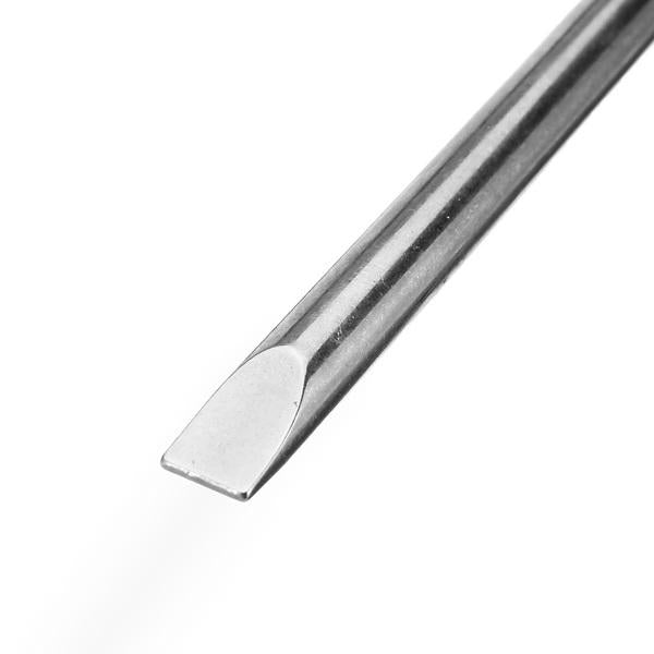 4Pcs 150mm Magnetic 3.0-6.0mm Flat Head Slotted Tip Screwdrivers Bits