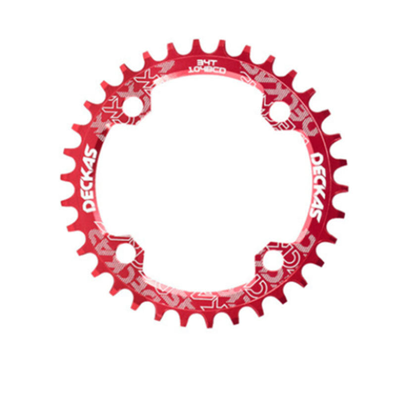Round Narrow Wide Chainring For MTB Mountain Road Bike 32T 34T Single Disc Bicycle Components Crankset Tooth Plate Parts 104 BCD