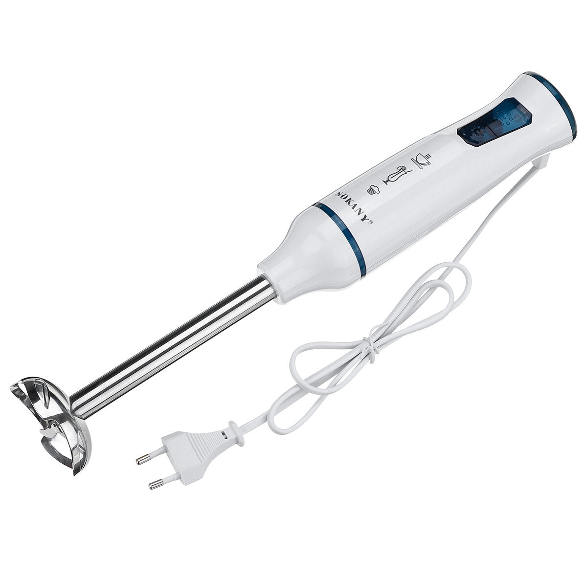 500W 2 Speeds Hand Mixer Blender Stick Baby Complementary Food Electric Stir Bar Juicer EU Plug