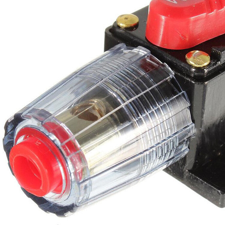 Car Truck Circuit Breaker Self-recovery Auto Audio Fuse Holder Power Insurance 12V 24V