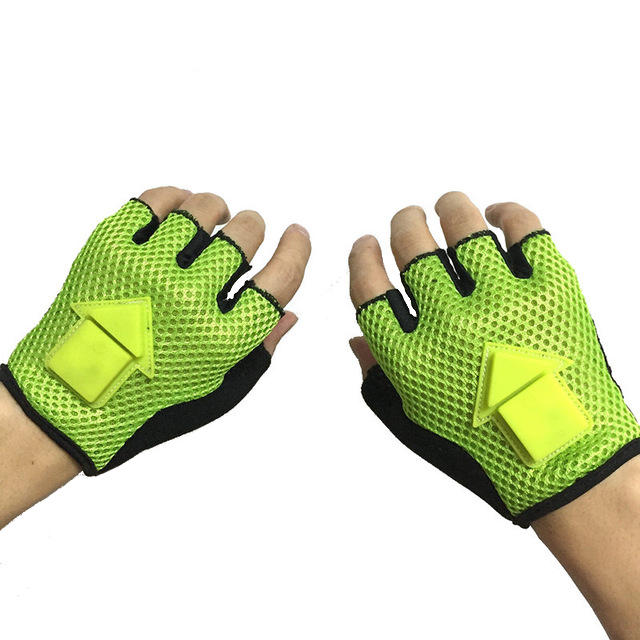 Bike Gloves Gravity Sensor Turn Signal LED Light Automatic Induction Warning