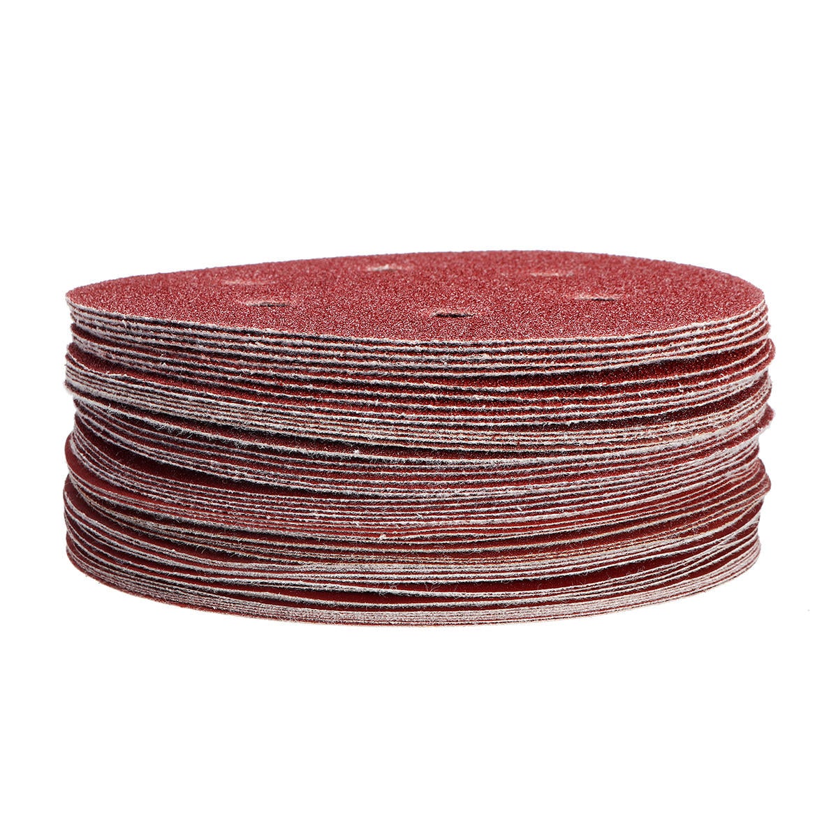 50pcs 150mm 6 Holes Sanding Disc 40-800 Grit Sand Paper Abrasive Tool