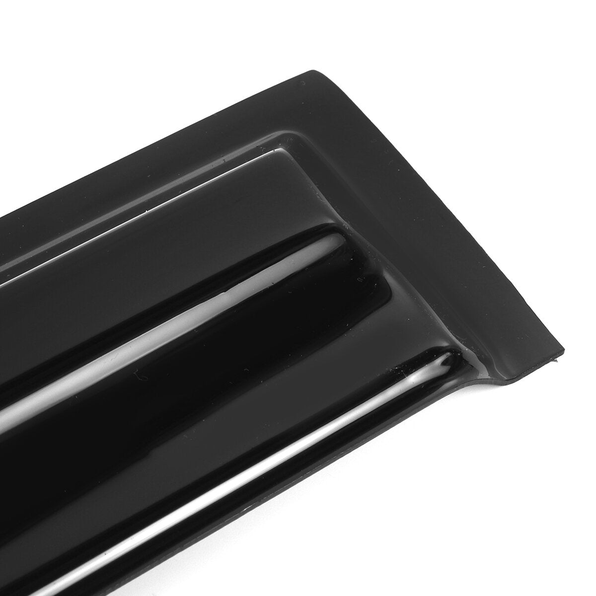 4Pcs Plastic Exterior Visor Vent Shades For Acura TSX 2009-2014 Sedan CU2 Wavy Style Window Sun Rain Guard Deflector