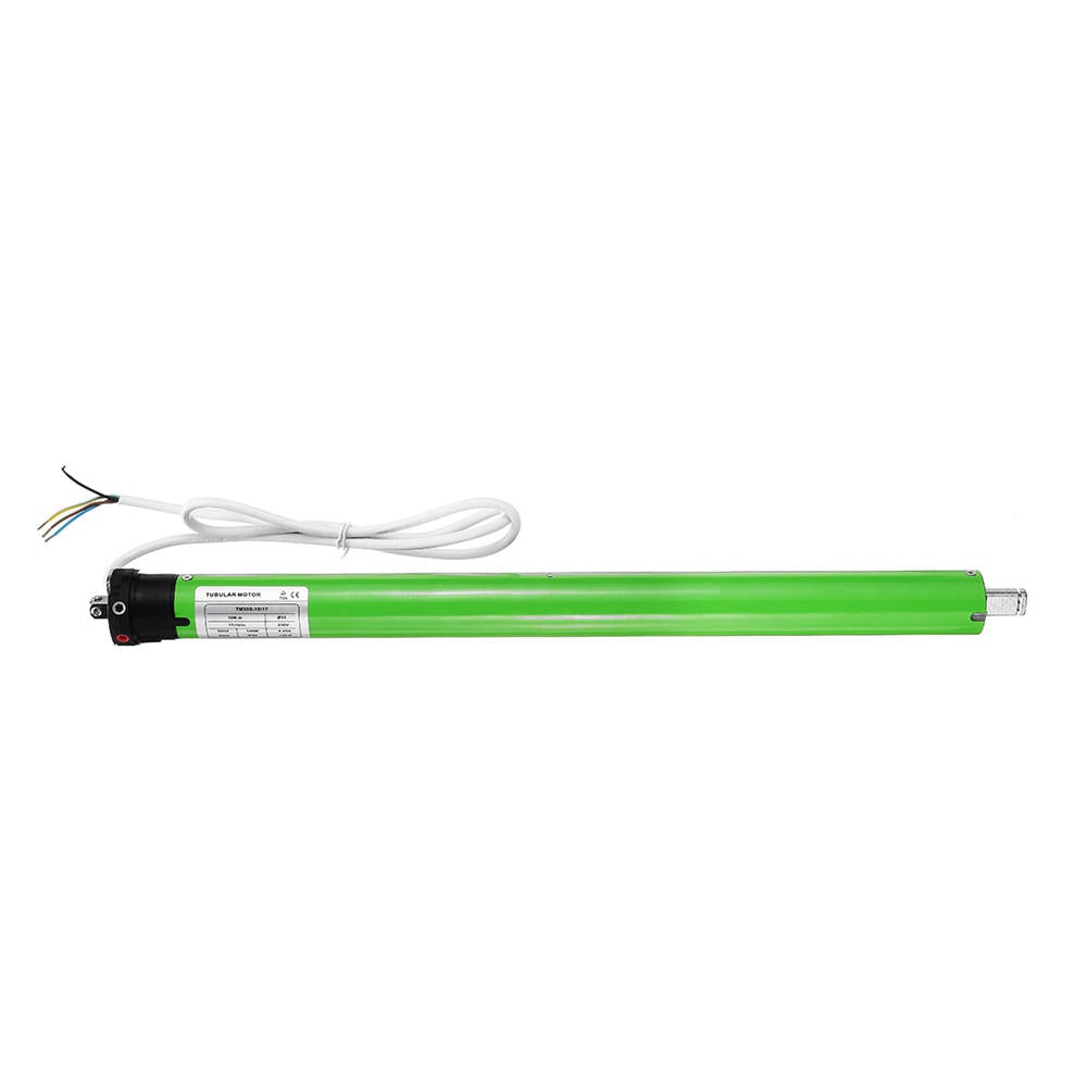 AC 220V 145W 0.65A 35mm DIY Electric Roller Blind Shade Tubular Motor Kit Set 17RPM