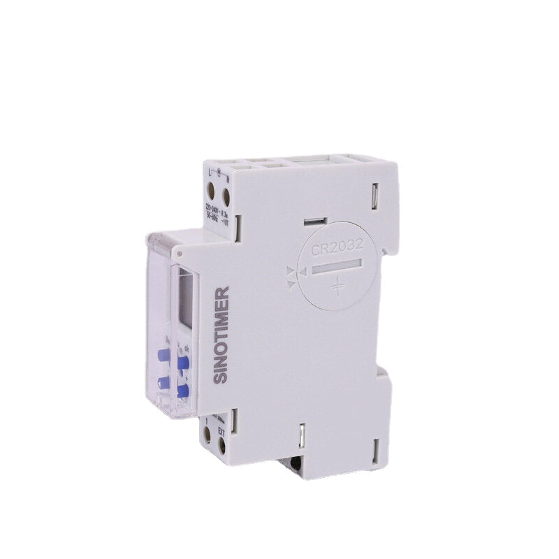 Time Control 220V Switch Intelligent Switch Timer Power Supply Timing Switch 1P Rail Time Switch