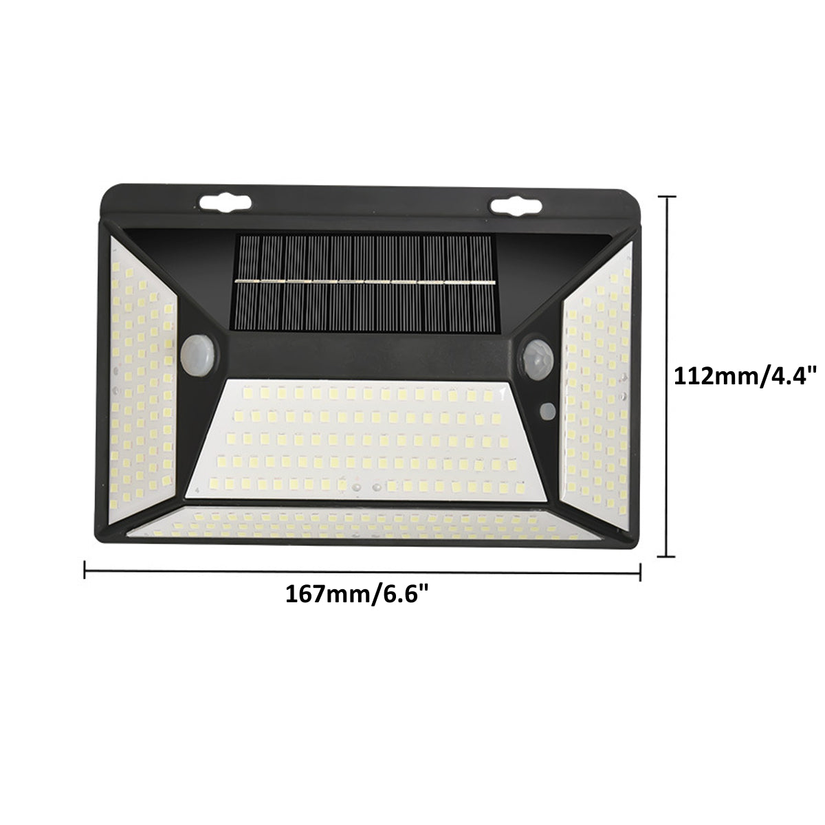 316LED Solar Garden Light Motion Sensor Waterproof Wall Lamp for Garden Patio Outdoor Light