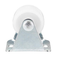 Fixed Caster Wheels 1inch PP Top Plate Mounted Caster Wheel 22lbs