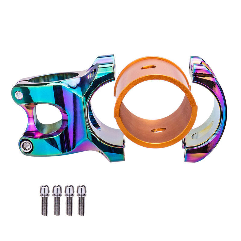 35/50mm Mountain Bike Stem Handlebar Ultralight Durable Bicycle Short Riser MTB Road Bike Accessories