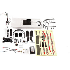 DIY Air RC Boat Kit without Battery TX RX Swamp Snow Beach Water Vehicle Models