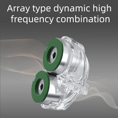 Dynamic Driver Hi-Fi In Ear Earphone High Resolution Headphone Noise Cancelling Headset Sport Earphones
