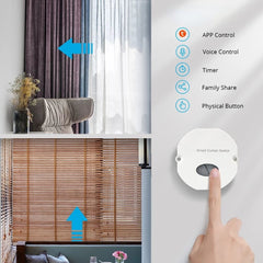 Inline Curtain Module Alexa Google Home Voice Control APP Smartthings deCONZ