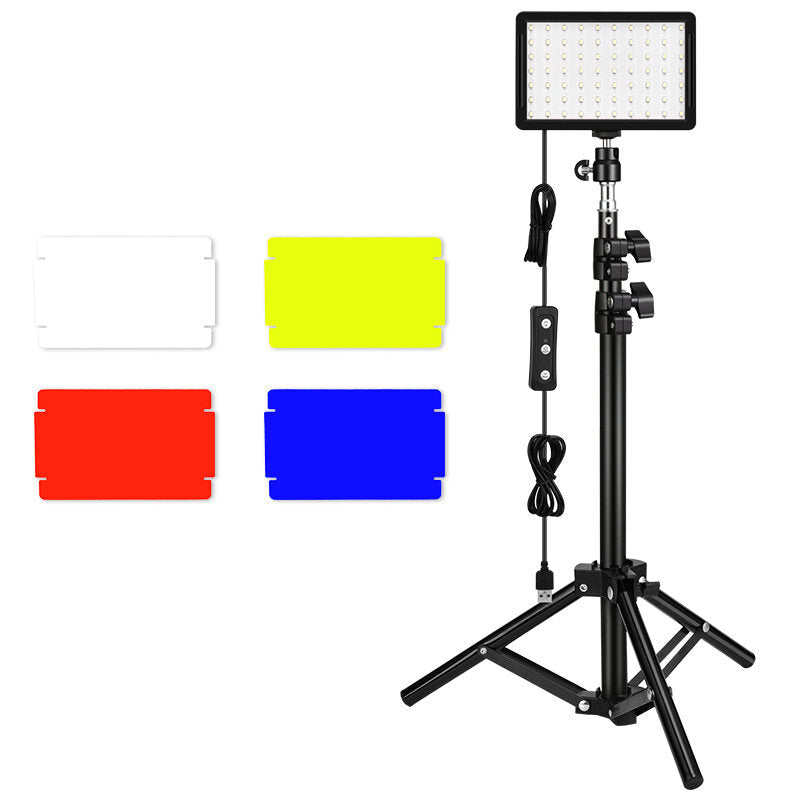 LED Video Light 5600K Full Light for Photography Studio Video DSLR Camera Mobile Phone Live Broadcast