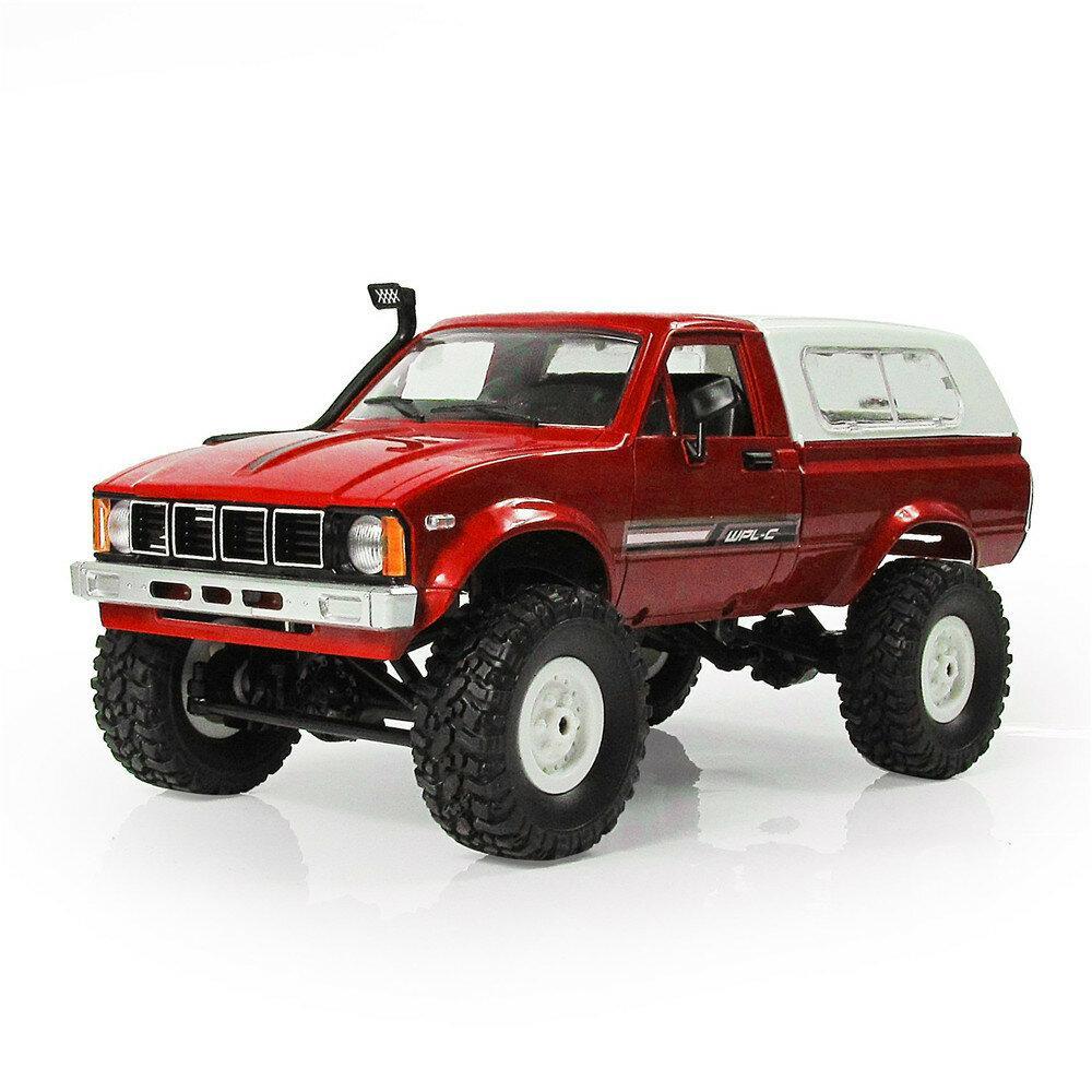 RTR 4WD 2.4G Military Truck Crawler Off Road RC Car 2CH Toy