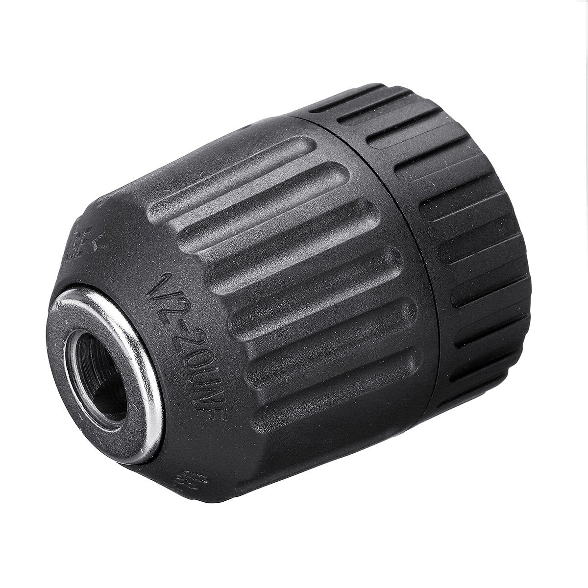 10pcs Electric Impact Socket Wrench Set 1/2 Inch Square Drive Metric Drill Chuck Adapter
