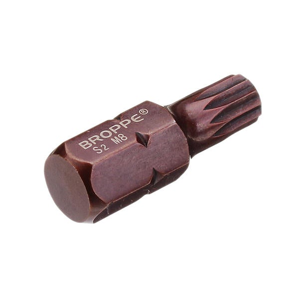 5pcs M5-M12 30mm Star Screwdriver Bit 10mm Hex Shank for Impact Screwdriver