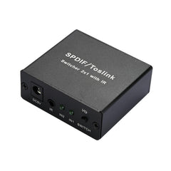 SPDIF/ToslinK Video Switcher 2x1 with IR