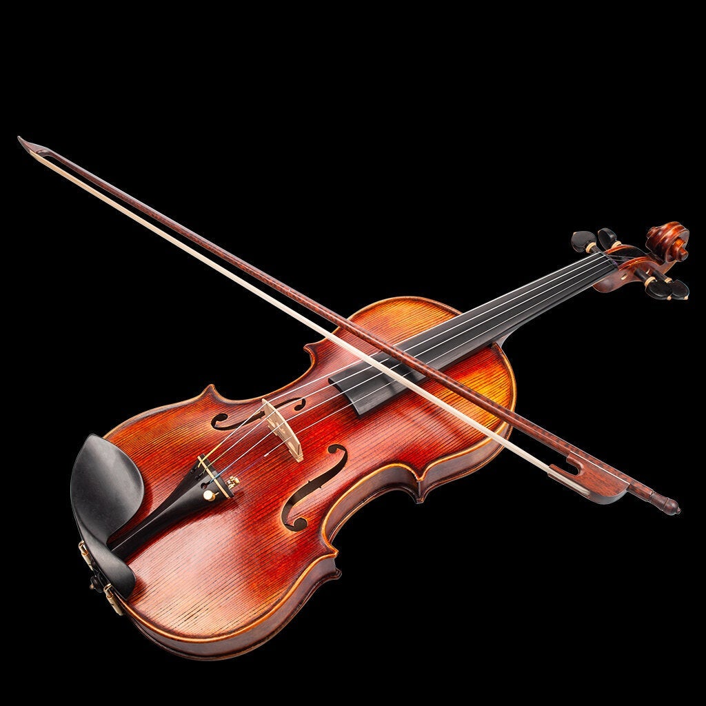 4/4 Size Professional Fiddle Violin Bow Balance Snakewood Bow Baroque Snakewood White Mongolia Horsehair Violin Parts