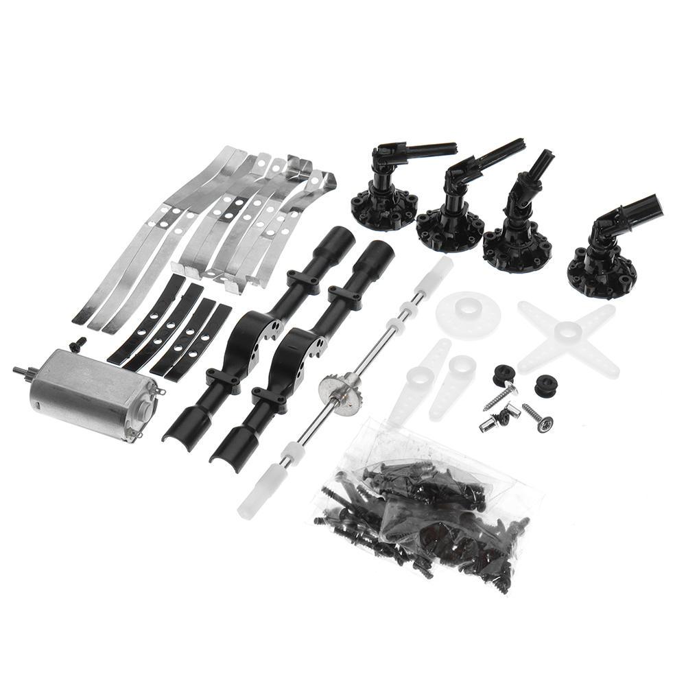KIT 2.4G 6WD Crawler Off Road RC Car With Light