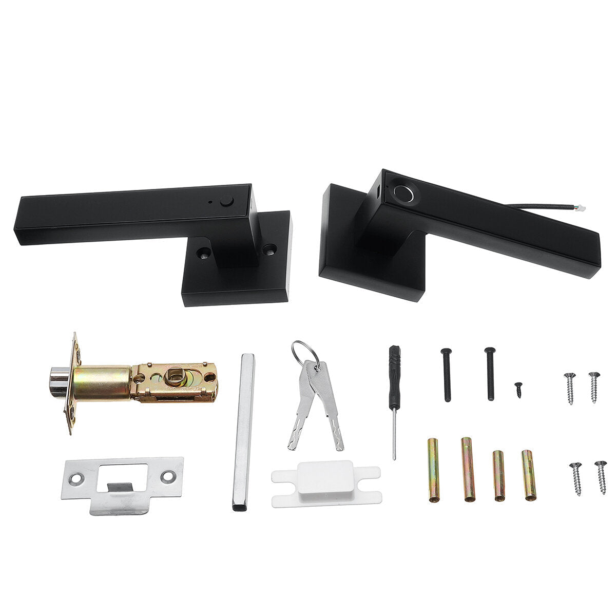 Smart Electric Door Lock Keyless Entry Safely Home Biometric Fingerprint Lock
