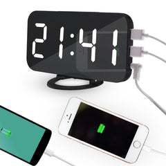 Wireless Electronic LED Digital Desktop Decoration Auto-Brightness-Adju