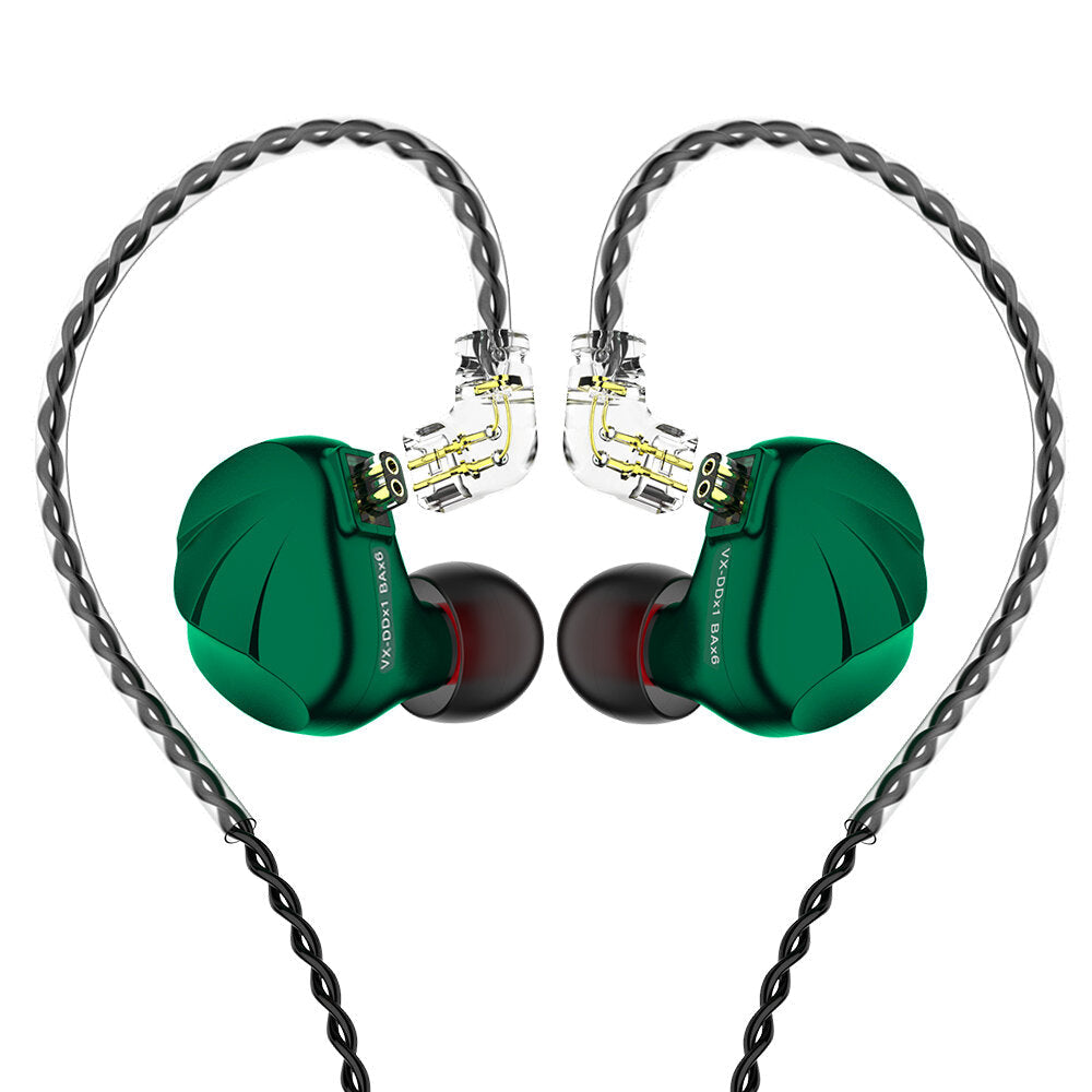 Dynamic Drivers In Ear Earphone Noise Cancelling Headphone 2Pin 0.75MM Connector for Mobile Phones PC Computer