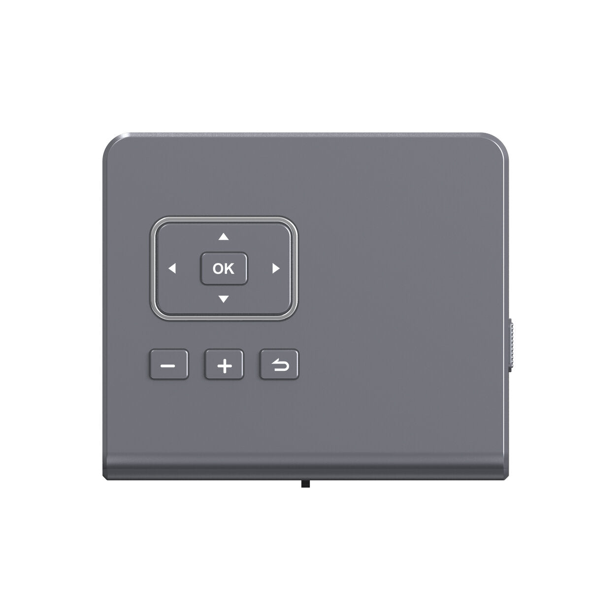 Mini DLP LED Projector 50ANSI Lumens 1080P Supported 120-Inch Size Multimedia Compatibility Mini Home Theater Outdoor Movie
