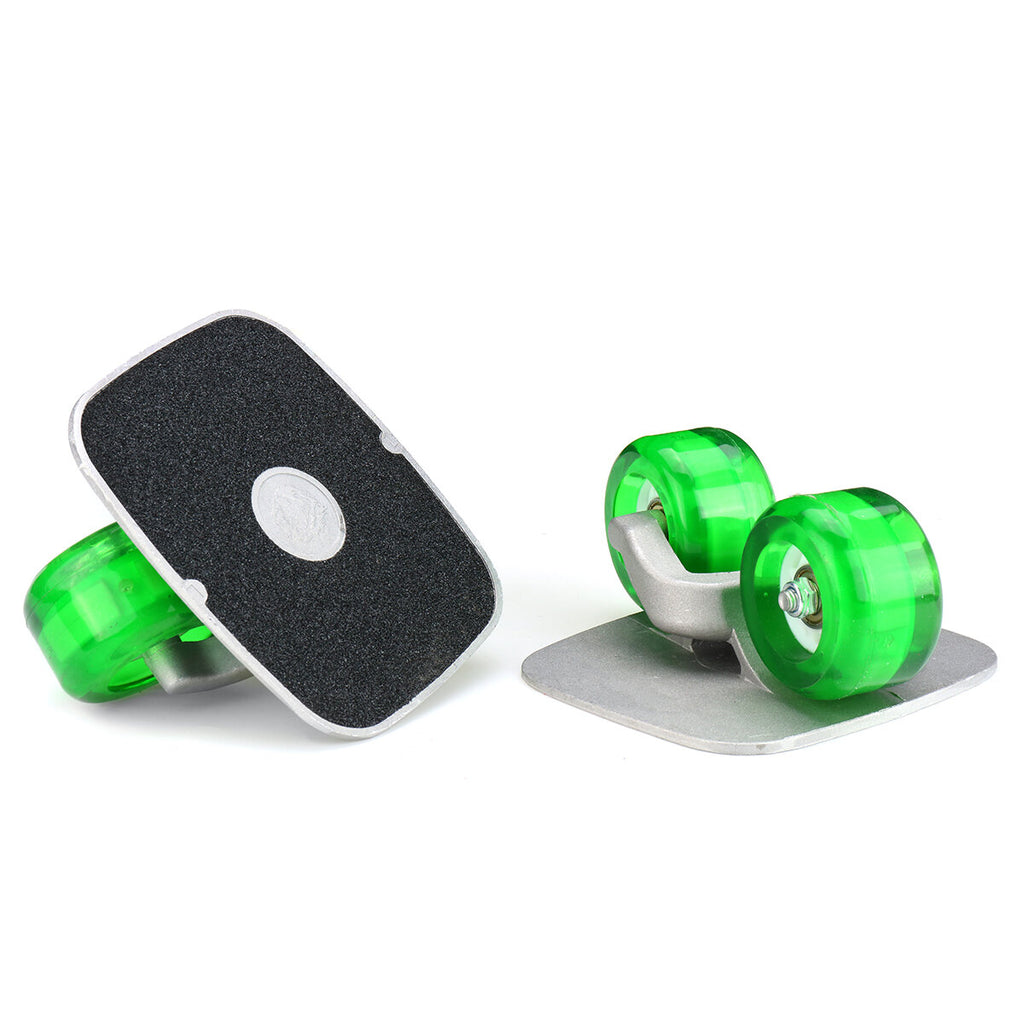 2 Pcs Skate Board PU Flashing Wheel Split Skateboard Drift Plate Roller Skate Outdoor Sport