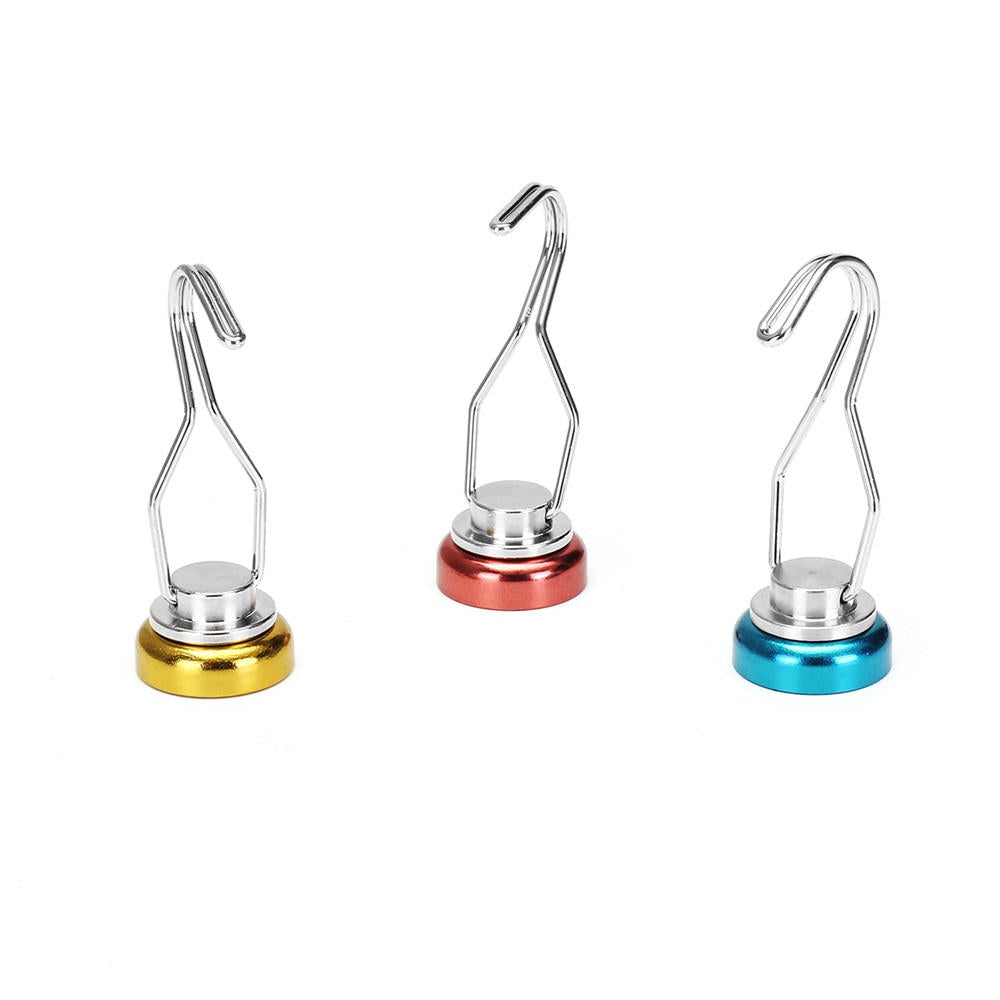 Red/Yellow/Blue 25mm 22KG Neodymium Magnet 360 Swing Rotating Hook