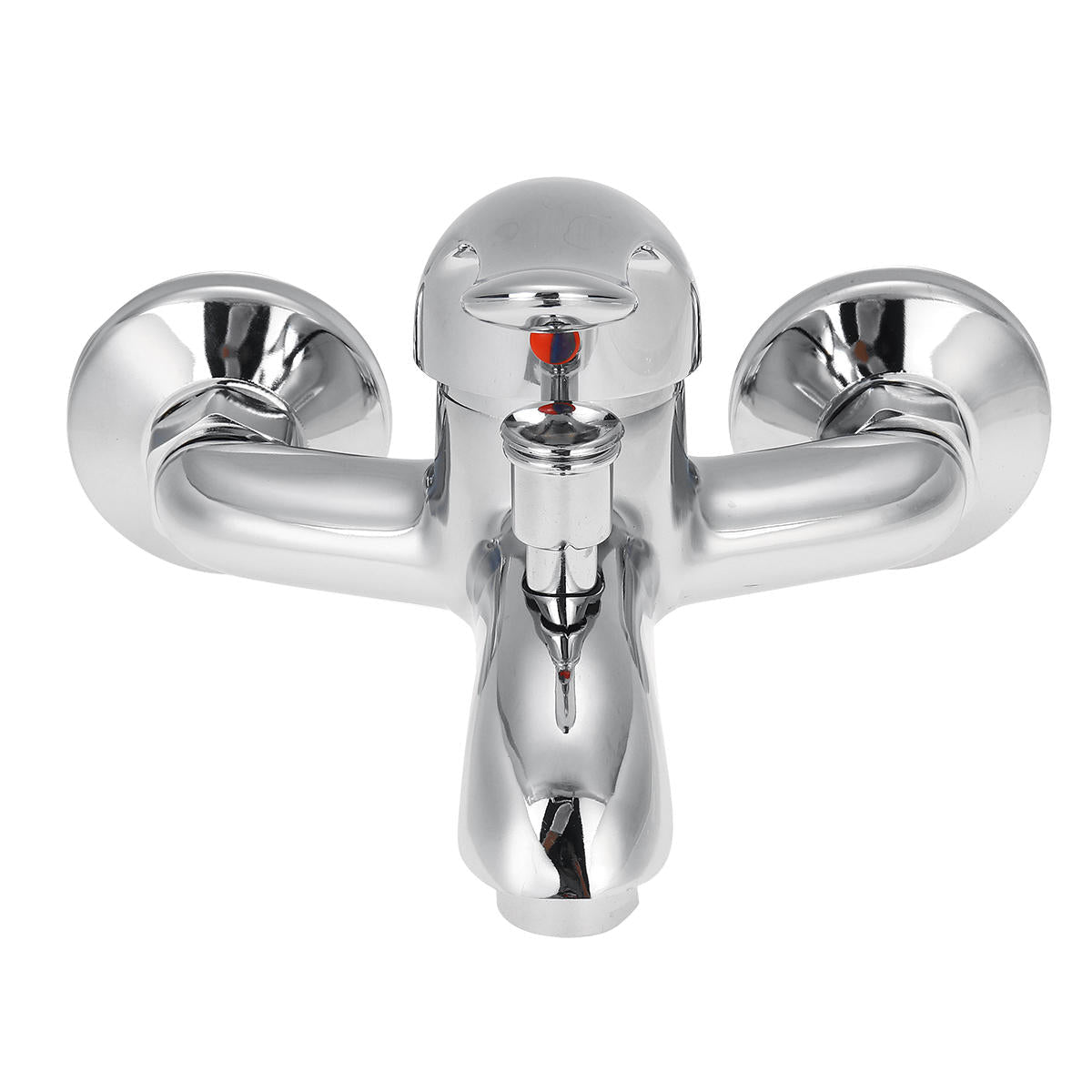 Triplet Faucet Wall Mounted Bathroom Bath Shower Basin Tap Water Mixer Zinc Alloy