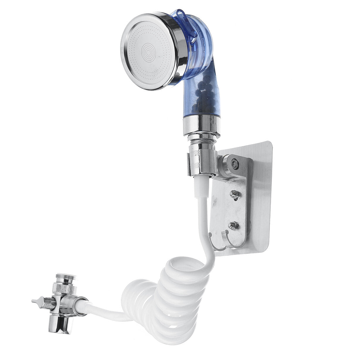 Shower Head Sprinkler Negative Ions Handheld Nozzle Water-saving Filter Spa