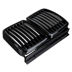 Glossy Black Front Kidney Grill Car Grille Metal Grid For BMW 3 Series