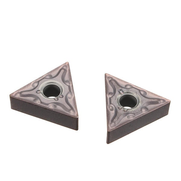 10Pcs Carbide Inserts Lathe Turning Tool Holder Inserts