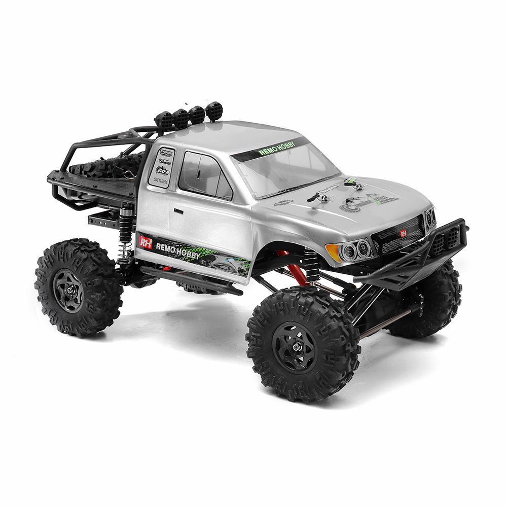 2.4G 4WD Waterproof Brushed Rc Car Off-road Rock Crawler Trail Rigs Truck RTR Toy
