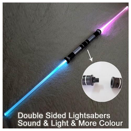 Star Wars Lightsaber Sensor Color Changing Retractable Laser Sword