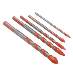 5Pcs 4/5-10mm Triangle Shank Drill 4/5/6/8/10mm Ceramic Glass Hole Wall Twist Spiral Bit
