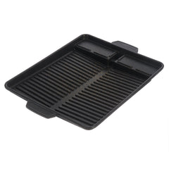 BBQ Grill Tray Cooking Plate Maifan Stone Coating Outdoor 32.5*26*4CM