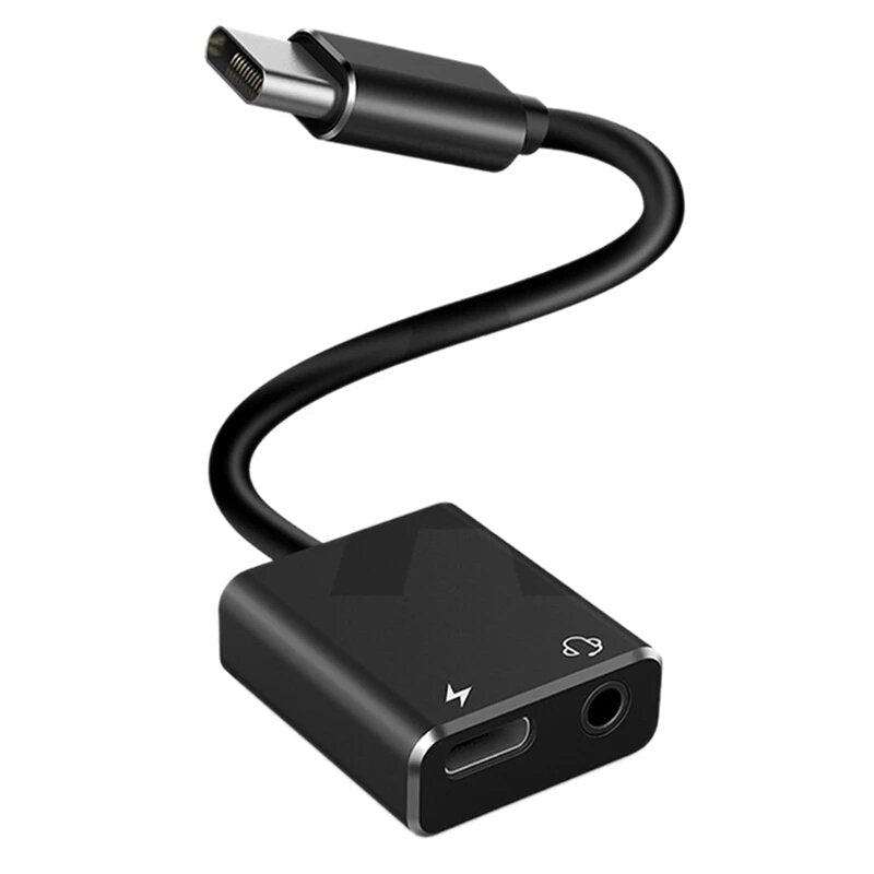 Audio Sound Card Type-C to 3.5mm Audio Digital Sound Card with Pd Interface Fast Charging Port for Computer and Phone