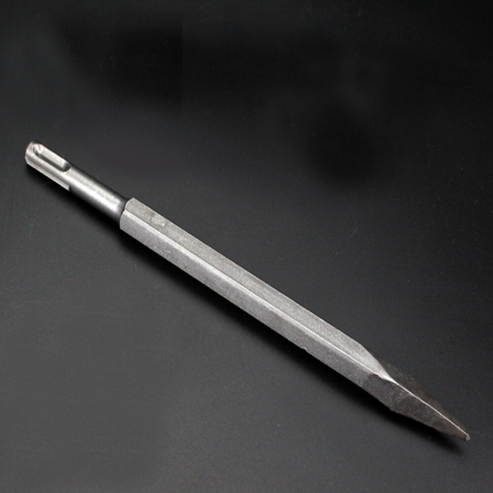 14 x 160/250/400/600mm Pointed/Flat Head Round Shank Drill Bit for Hammer Drill Machine Slot