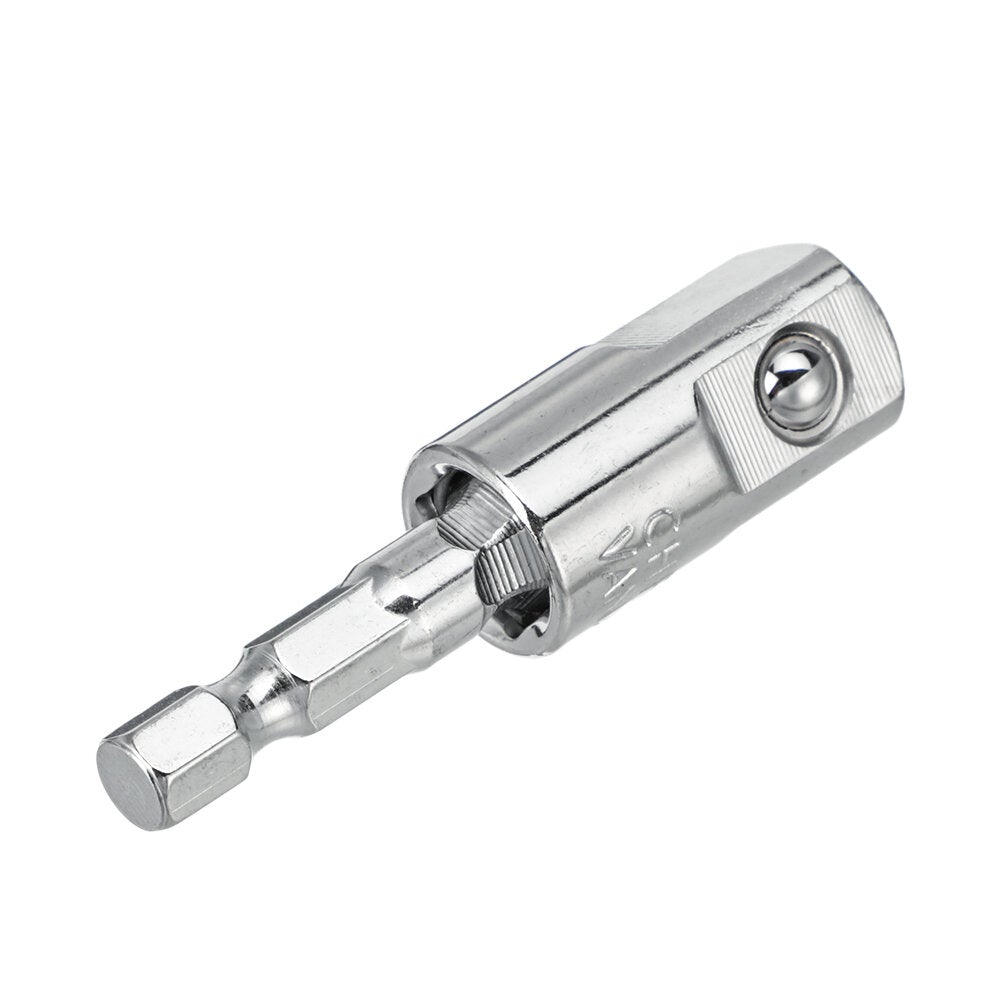 3Pcs 360 Degree Rotating Square Head Universal Adapter 1/4 3/8 1/2 Inch Sleeve Connecting Rod